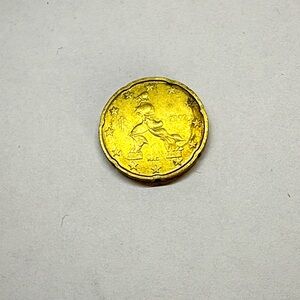 2002 Italy 20 Euro Cent Rare